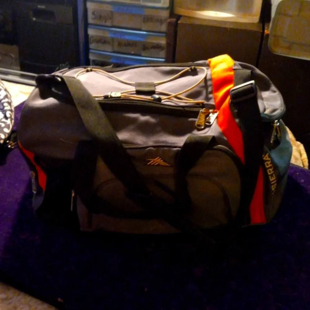 High Sierra backpack,duffle bag,gym bag,travel bag, school bag, camping bag